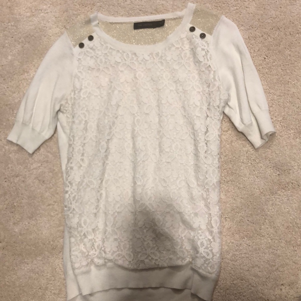 Lace sweater